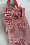 画像3: PINK HOUSE / ギンガムチェックパッチワークバケツバッグ  レッド T-26-03-02-024-LO-BG-SA-ZTK042 (3)