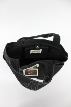 画像6: PINK HOUSE / ワッペンミニトートバッグ  黒 T-26-03-02-032-LO-BG-SA-ZT