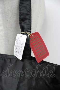 画像3: 水曜日のアリス / サテンリボントート  ブラック T-26-03-02-033-PU-BG-SA-ZT