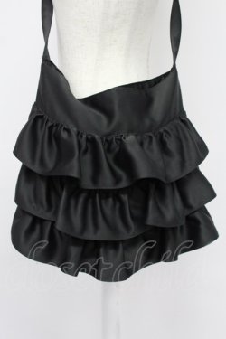 画像2: Ank Rouge / 段々フリルショルダーバッグ  黒 T-26-03-02-034-CA-BG-SA-ZT