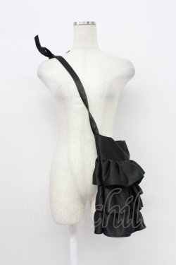 画像3: Ank Rouge / 段々フリルショルダーバッグ  黒 T-26-03-02-034-CA-BG-SA-ZT