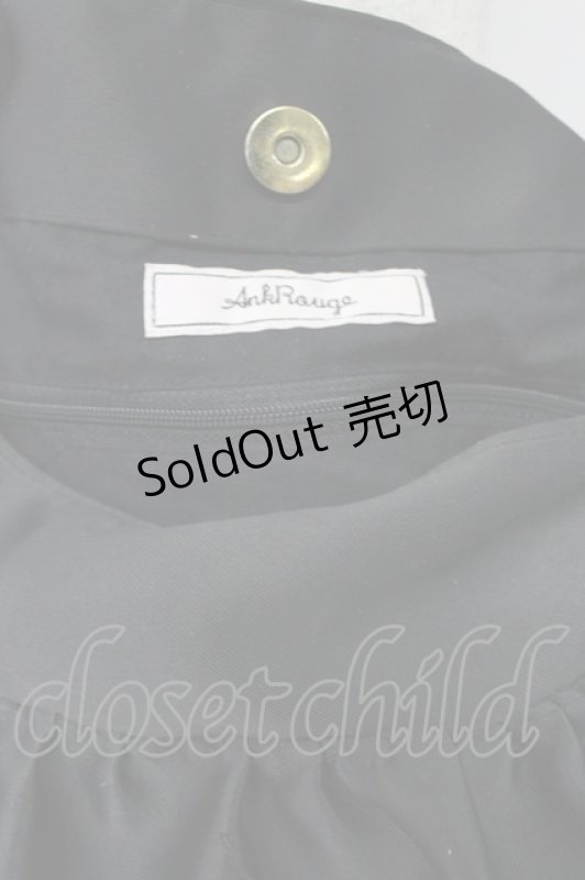 画像5: Ank Rouge / 段々フリルショルダーバッグ  黒 T-26-03-02-034-CA-BG-SA-ZTK046 (5)