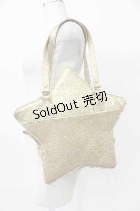 画像4: Angelic Pretty / Dreamy Starトートバッグ  ゴールド T-26-03-02-003-AP-BG-SA-ZTK031 (4)