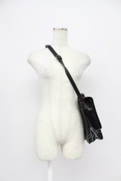 画像5: Deorart / スペードモチーフショルダーバッグ  黒Ｘシルバー T-26-03-02-039-PU-BG-SA-ZT