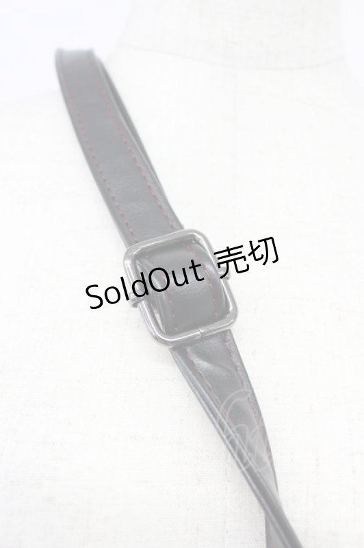 画像6: Deorart / スペードモチーフショルダーバッグ  黒Ｘシルバー T-26-03-02-039-PU-BG-SA-ZTK046 (6)