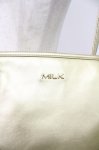 画像3: MILK / サイドリボントートバッグ  ゴールド T-26-03-02-004-ML-BG-SA-ZTK031 (3)