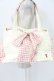 画像3: PINK HOUSE / ギンガムチェックリボントートバッグ  ピンク T-26-03-02-001-LO-BG-SA-ZT (3)