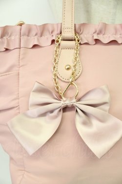 画像2: m petit by misako / フリルトートバッグ  濃紫 T-26-03-02-008-LO-BG-SA-ZT