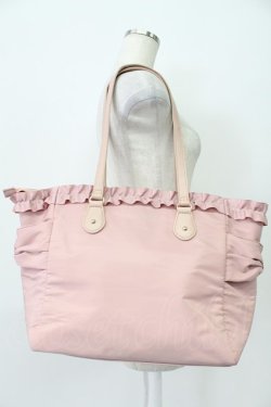 画像4: m petit by misako / フリルトートバッグ  濃紫 T-26-03-02-008-LO-BG-SA-ZT