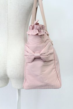 画像5: m petit by misako / フリルトートバッグ  濃紫 T-26-03-02-008-LO-BG-SA-ZT