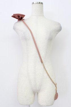 画像1: m petit by misako / AMリボンスマホショルダー  ピンク T-26-03-02-010-LO-ZA-SA-ZT