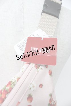 画像3: PINK HOUSE / いちご柄ウエストポーチ  ピンク T-26-03-02-011-LO-BG-SA-ZT
