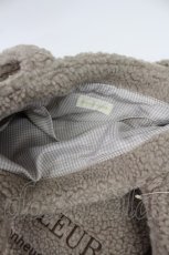 画像4: Maison de FLEUR / ボアダブルリボントートバッグ  ベージュ T-26-03-02-014-LO-BG-SA-ZTK042 (4)