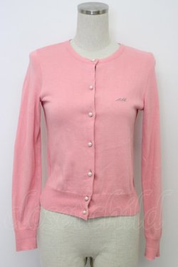 画像1: MILK / パールボタンカーデ  ピンク T-26-03-06-020-ML-TO-SA-ZT