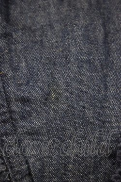 画像5: axes femme / フリルシャツ風ボレロ  青デニム T-26-03-06-022-AX-TO-SA-ZT