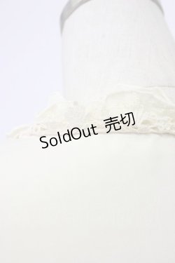 画像4: axes femme / スタンド襟レースブラウス  アイボリー T-26-03-06-003-AX-BL-SA-ZT
