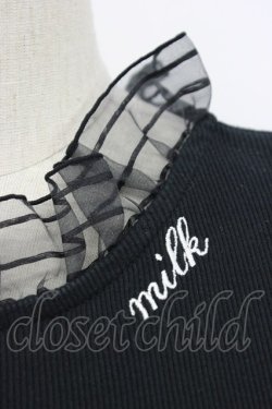 画像3: MILK / タイト  ブラック T-26-03-06-027-ML-BL-SA-ZT