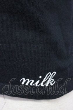 画像5: MILK / SWEET パフ Tee  ブラック T-26-03-06-032-ML-TO-SA-ZT