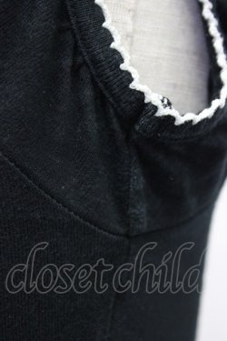 画像7: MILK / SWEET パフ Tee  ブラック T-26-03-06-032-ML-TO-SA-ZT