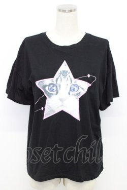 画像1: MILK / PINK COSMO Tee  ブラック T-26-03-06-034-ML-TS-SA-ZT