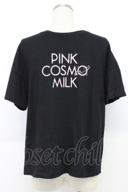 画像2: MILK / PINK COSMO Tee  ブラック T-26-03-06-034-ML-TS-SA-ZT