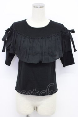 画像1: MILK / Bibトップス  ブラック T-26-03-06-035-ML-TO-SA-ZT