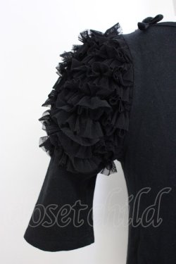 画像3: MILK / /ファニーフリルトップス  ブラック T-26-03-06-036-ML-TO-SA-ZT