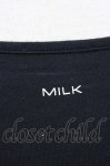 画像4: MILK / /ファニーフリルトップス  ブラック T-26-03-06-036-ML-TO-SA-ZT637 (4)