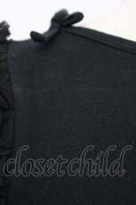 画像5: MILK / /ファニーフリルトップス  ブラック T-26-03-06-036-ML-TO-SA-ZT637 (5)