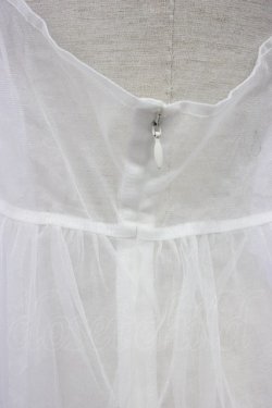 画像3: Candy Stripper / ROMANESQUE FRILL CAMISOLE DRESS  白 T-26-03-06-037-PU-OP-SA-ZT