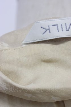 画像4: MILK / スター柄リボンタイブラウス  ベージュ T-26-03-06-004-ML-BL-SA-ZT
