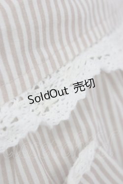 画像8: axes femme / ストライプワンピース  ボルドーＸ白 T-26-03-06-039-AX-OP-SA-ZT