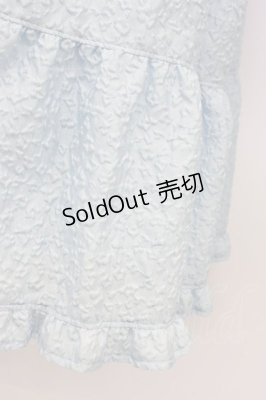 画像4: Candy Stripper / 丸襟半袖ワンピース  サックス T-26-03-06-040-PU-OP-SA-ZT638 (4)