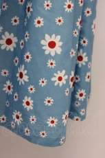 画像4: Candy Stripper / TINY DAISY PUFF SLEEVE DRESS 2 青Ｘ白 T-26-03-06-042-PU-OP-SA-ZT637 (4)