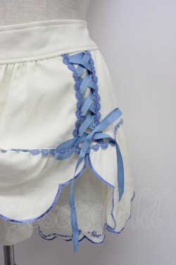 画像3: LIZ LISA / 編み下げスカラップスカパン  アイボリーＸ青 T-26-03-06-049-LO-PA-SA-ZT