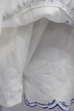 画像4: LIZ LISA / 編み下げスカラップスカパン  アイボリーＸ青 T-26-03-06-049-LO-PA-SA-ZT