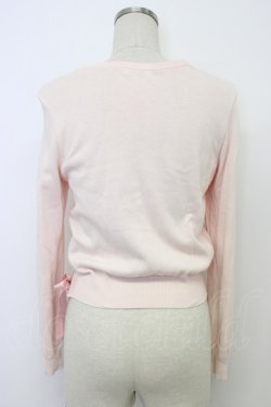 画像2: MILK / MILKハートボタンカーディガン  ピンク T-26-03-06-011-ML-TO-SA-ZT