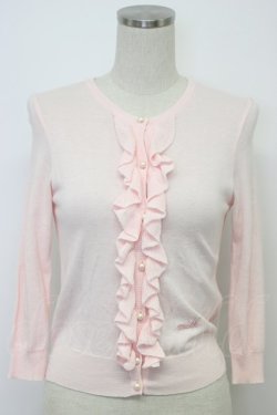 画像1: MILK / ビーナスパールカーデ  ベビーピンク T-26-03-06-012-ML-TO-SA-ZT