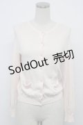 MILK / ハートポケットカーディガン  ベビーピンク T-26-03-06-013-ML-TO-SA-ZT637