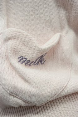 画像5: MILK / ハートポケットカーディガン  ベビーピンク T-26-03-06-013-ML-TO-SA-ZT