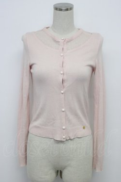 画像1: MILK / チェリーナカーデ  ベビーピンク T-26-03-06-014-ML-TO-SA-ZT