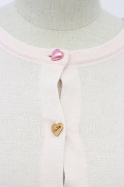 画像3: MILK / CD ハートドロップカーデ  クールピンク T-26-03-06-016-ML-TO-SA-ZT