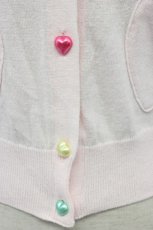 画像4: MILK / CD ハートドロップカーデ  クールピンク T-26-03-06-016-ML-TO-SA-ZT637 (4)