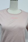 画像4: PINK HOUSE / フリルロゴ使い半袖カットソー  ピンク T-26-03-07-028-LO-TO-SA-ZT638 (4)
