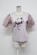 PINK HOUSE / ローズリースプリントカットソー  ラベンダー T-26-03-07-029-LO-TO-SA-ZT