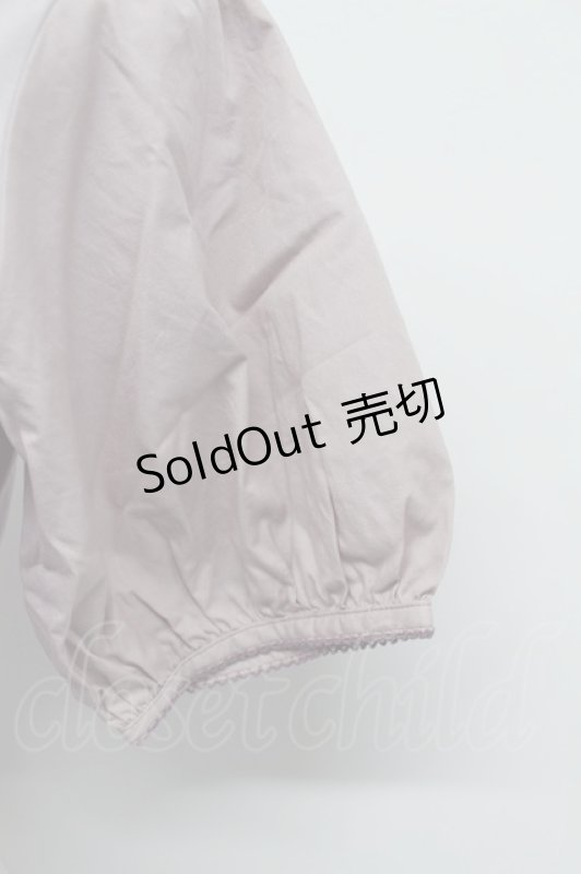 画像5: PINK HOUSE / ローズリースプリントカットソー  ラベンダー T-26-03-07-029-LO-TO-SA-ZT638 (5)