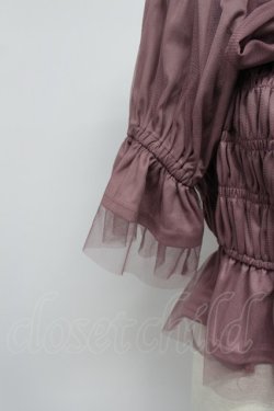 画像4: axes femme / バックリボンシャーリングプルオーバー  ピンク T-26-03-07-031-AX-TO-SA-ZT