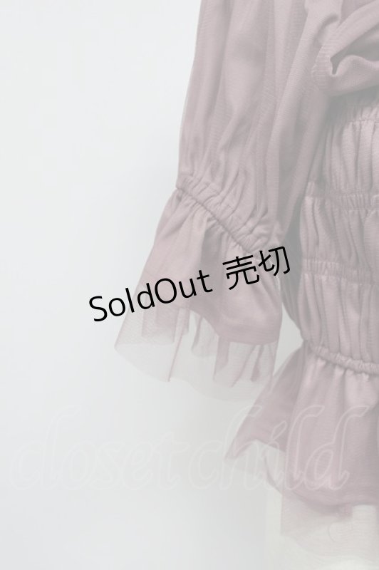 画像4: axes femme / バックリボンシャーリングプルオーバー  ピンク T-26-03-07-031-AX-TO-SA-ZT638 (4)