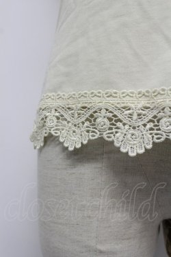 画像6: axes femme / 衿付タンクトップ M キナリ T-26-03-07-003-AX-TO-SA-ZT