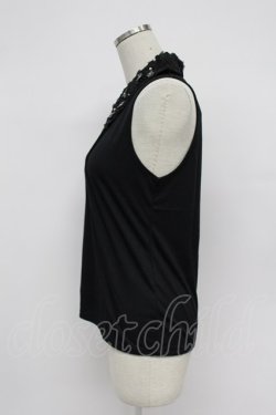 画像3: axes femme / 襟付きタンク M クロ T-26-03-07-037-AX-TO-SA-ZT